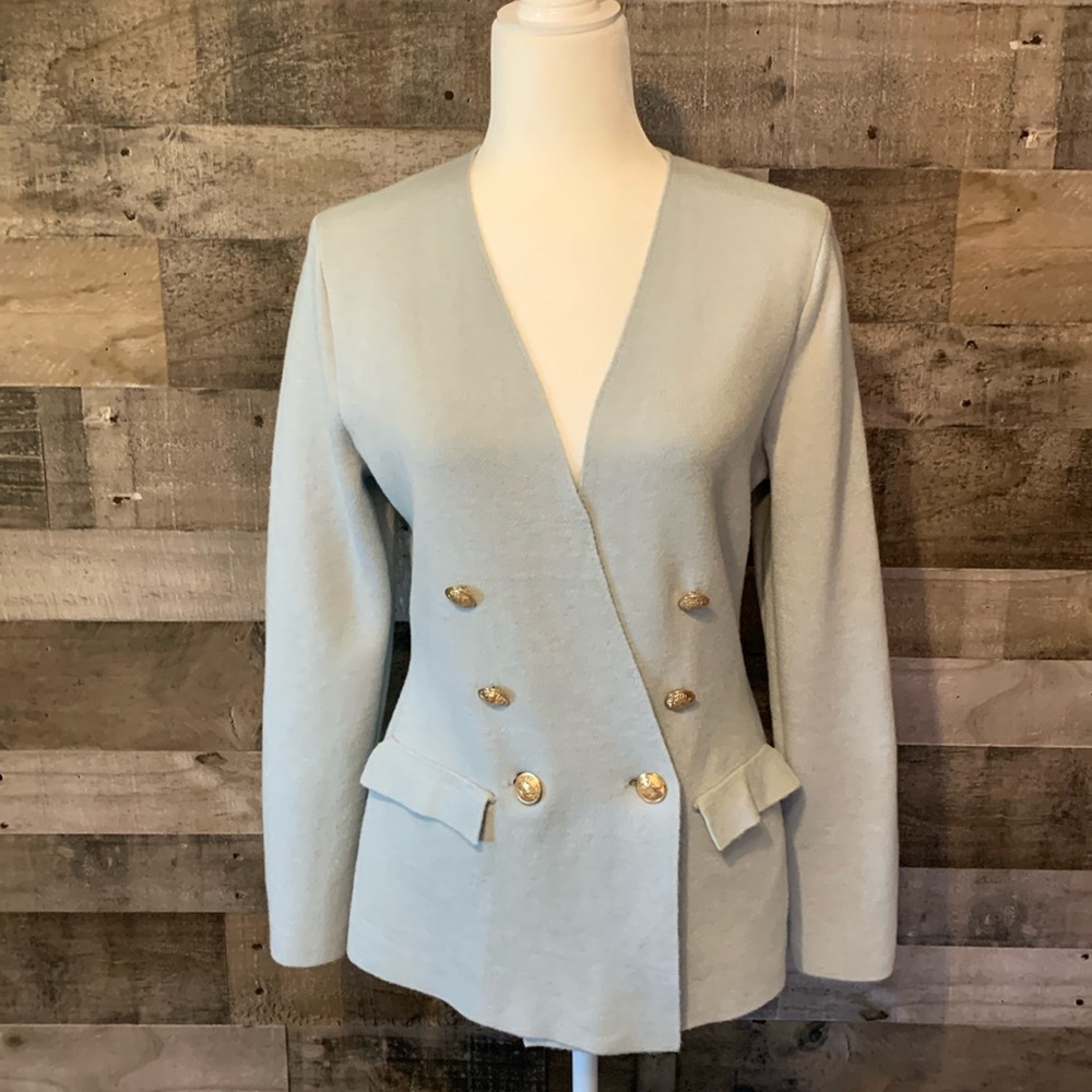 Express Double Breasted Sweater Blazer Size S